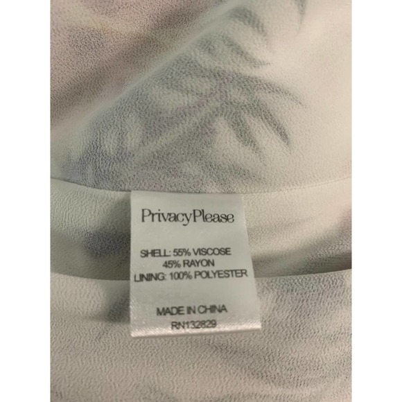 Privacy Please Tropical Floral Ruffle Maxi Dress with Slit - Picture 8 of 12